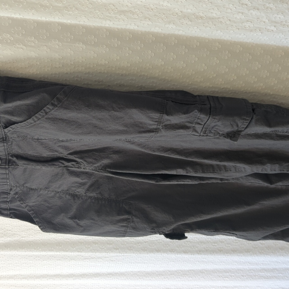 Social Standard By Sanctuary Dark Blue Grey Cargo Capris, Women's Small - Picture 2 of 7